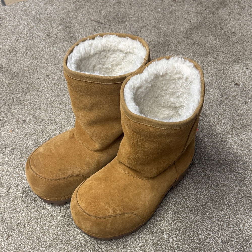Balenciaga Suede Alaska Boot Brown Size 46